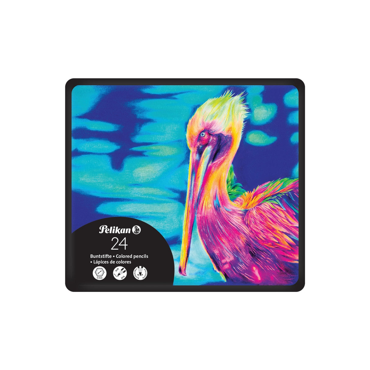 EAN 4012700701404 - Pelikan 701402 lápiz de color Multicolor 24 pieza(s) imagen 1