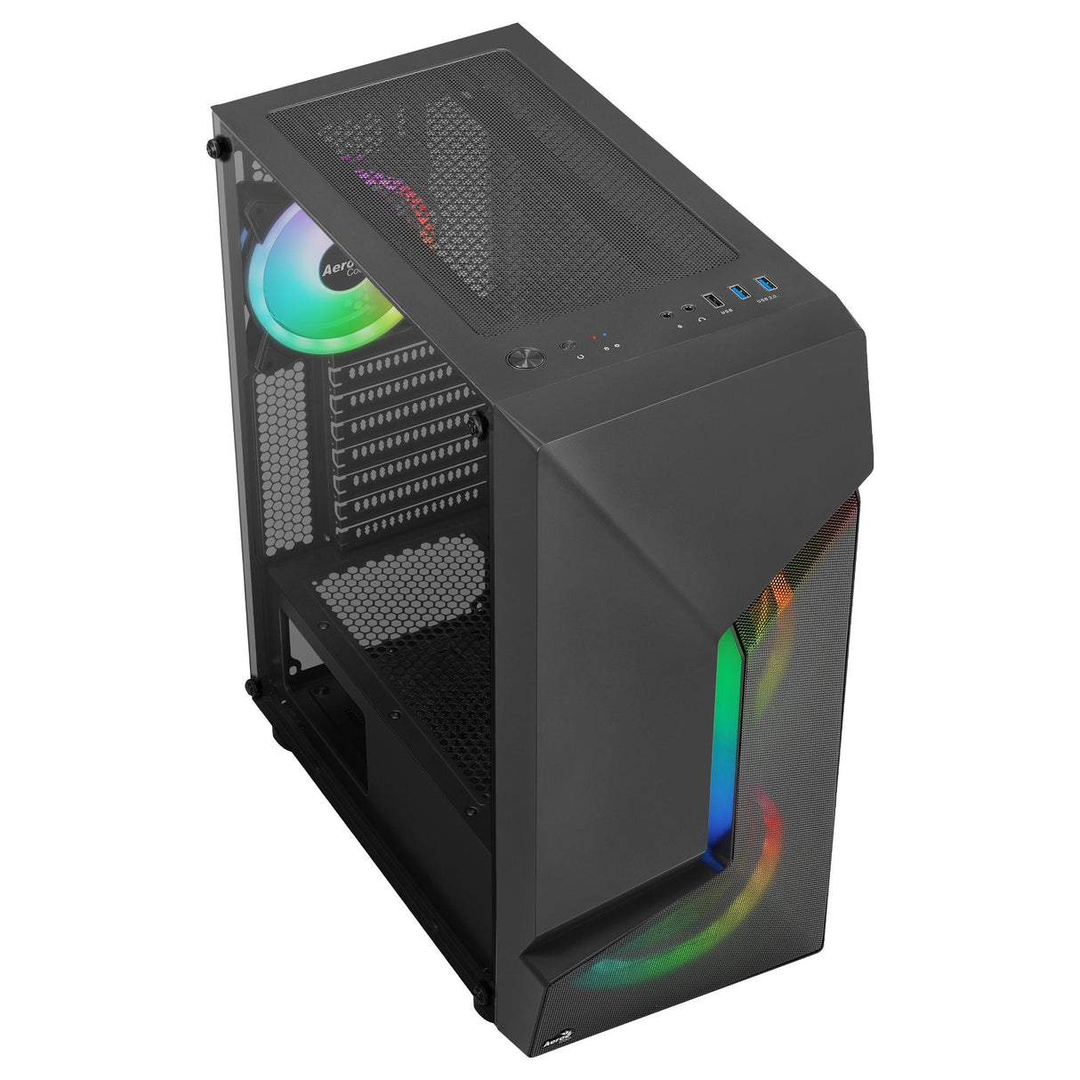 Caja Gaming Semitorre Aerocool Scape Argb