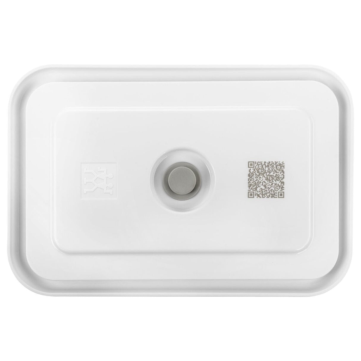 Taper Zwilling Vakuumbox, L Borosilikatglas Blanco Premium