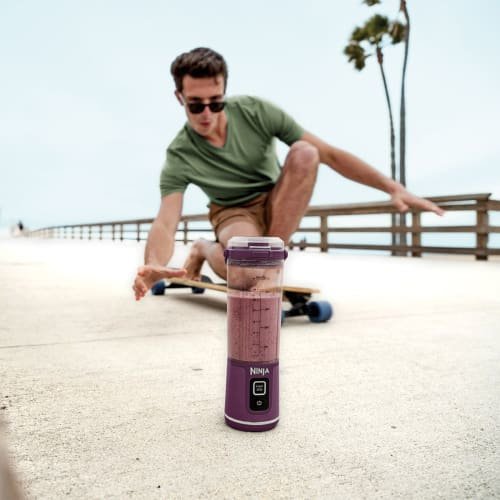 EAN 0622356279741 - Ninja BC151EUPR licuadora Batidora de vaso portátil Púrpura, Transparente imagen 14