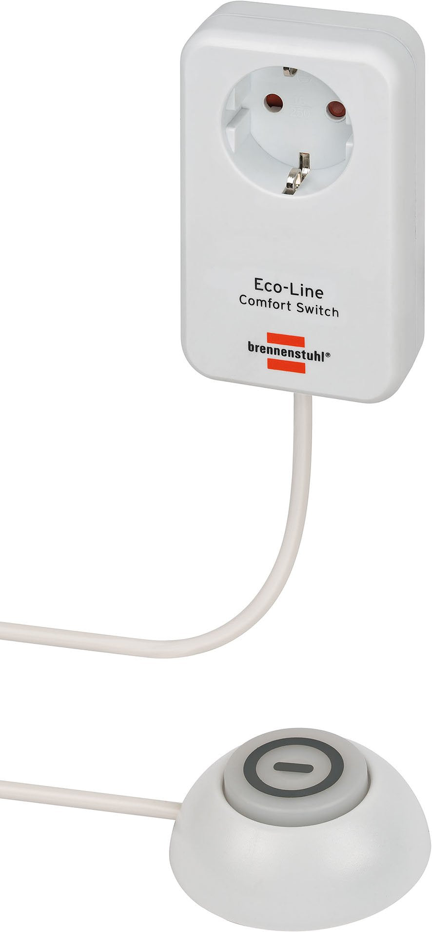 EAN 4007123636327 - Brennenstuhl 1508220 interruptor de luz Metal Blanco imagen 1