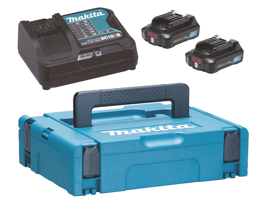 Makita 197658-5 Cargador Y Batería Cargable Juego De Cargador Y Baterías