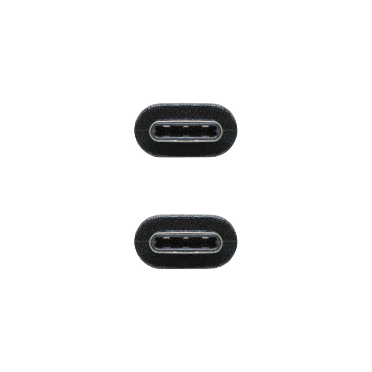 EAN 8433281007772 - Nanocable USB 2.0, 2m cable USB USB C Negro imagen 3