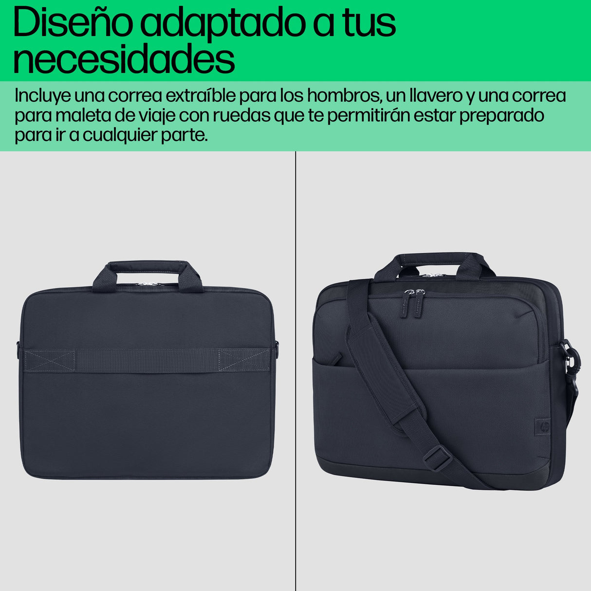 EAN 0198122601943 - HP Everyday 14 Odyssey Gray Laptop Bag 35,8 cm (14.1") Maletín Gris imagen 5
