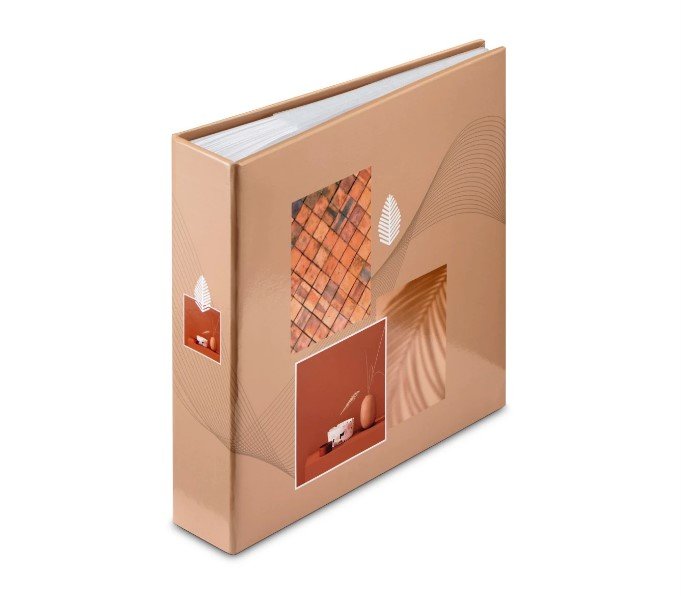 EAN 4007249076328 - Hama Singo II álbum de foto y protector Terracota 100 hojas Encuadernación en tapa dura imagen 2