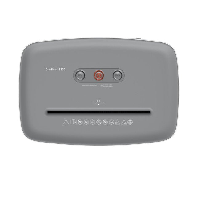 Hp Oneshred 2802 - Destructora De Papel (12 Cc, Nivel De Seguridad P-4, Corte Cruzado, 12 Hojas)