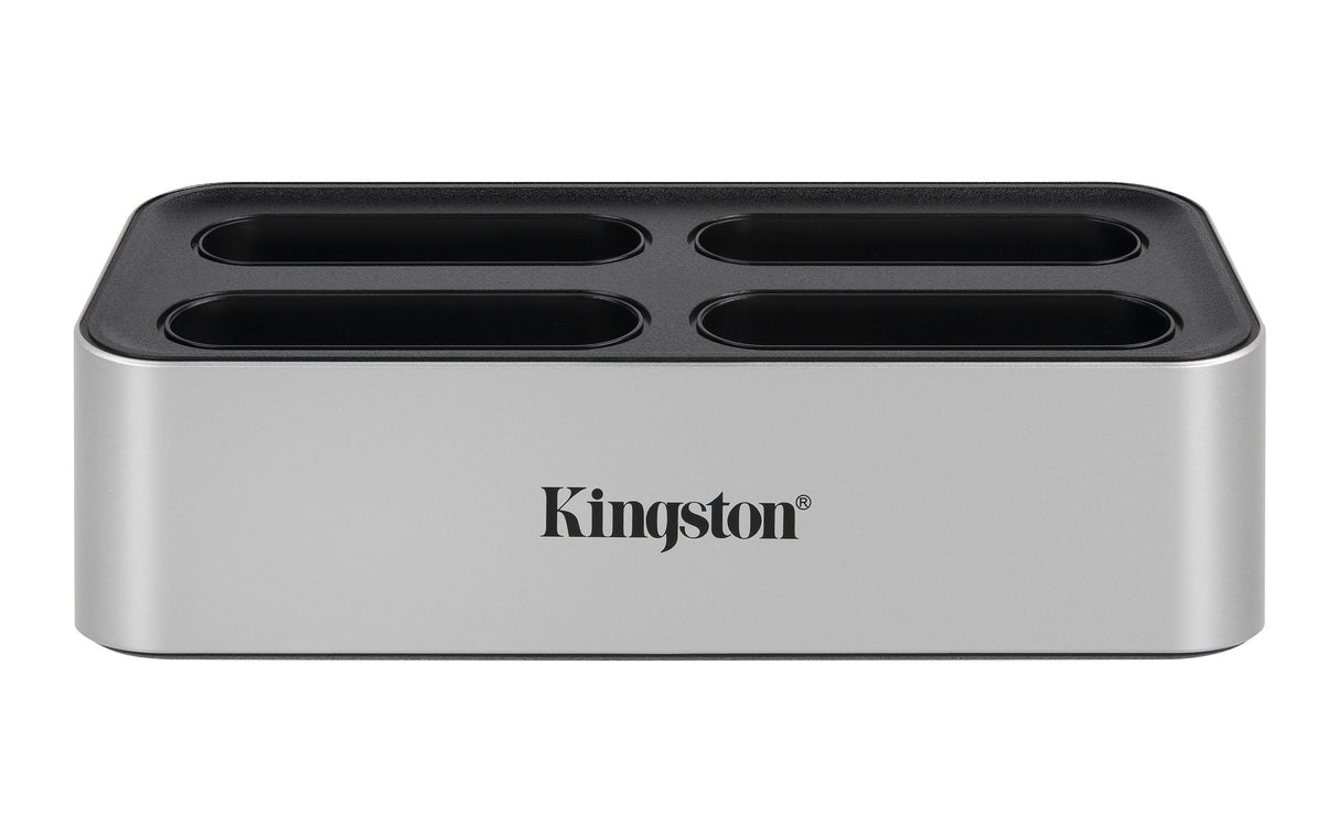 EAN 740617307733 - Kingston Technology Workflow Station USB 3.2 Gen 2 (3.1 Gen 2) Type-C Negro, Plata imagen 3