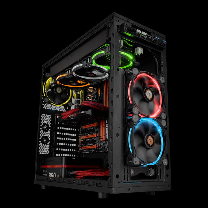 EAN 4717964402370 - Thermaltake Riing 12 Carcasa del ordenador Ventilador 12 cm Negro imagen 15