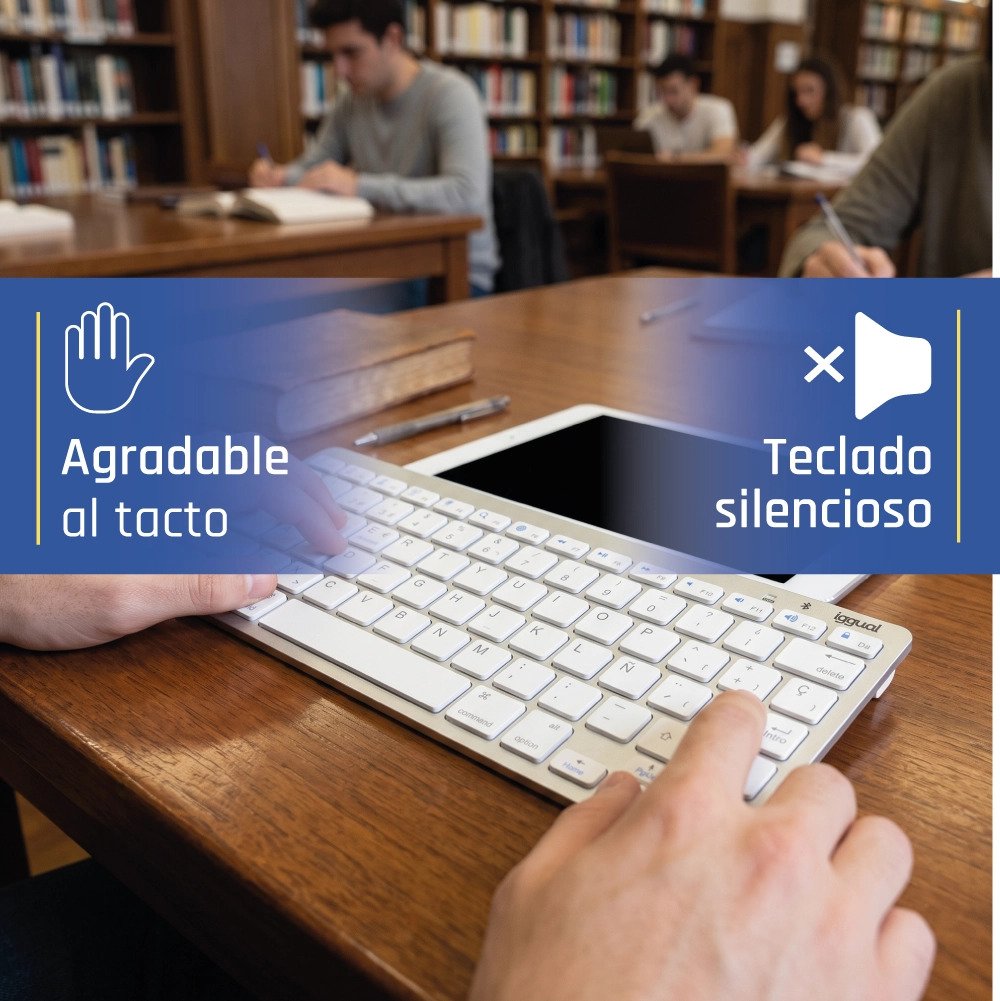EAN 8435364316788 - iggual TKL-BK teclado Universal QWERTY Español imagen 6