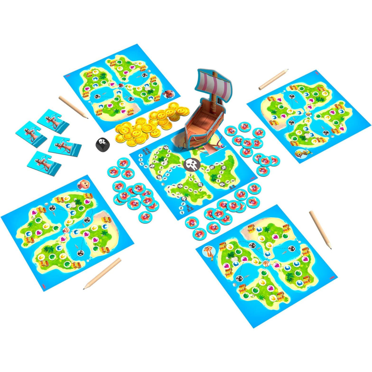 Haba Mapa Del Tesoro Ahoi!, Juego De Mesa 2011824001