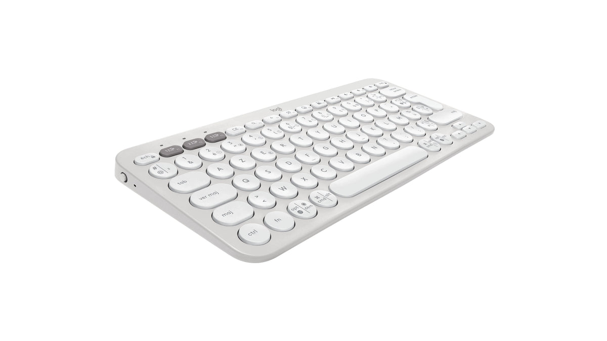 Pebble Keys 2 K380s Tonal White - Fra Bt N/A Central-419universal