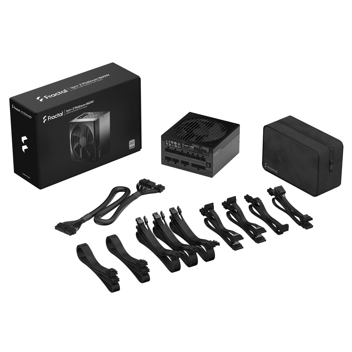 EAN 7340172702887 - Fractal Design Ion+ 2 Platinum 860W unidad de fuente de alimentación 20+4 pin ATX ATX Negro imagen 15