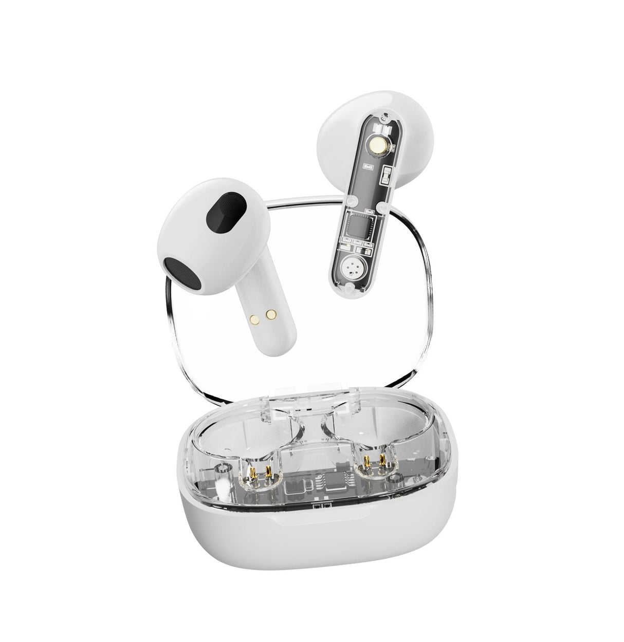 Streetz Bt Tws In-Ear KopfhRer Transparent Weiá