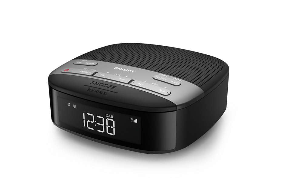 EAN 4895229108233 - Philips TAR3505/12 radio Reloj Digital Negro, Gris imagen 1