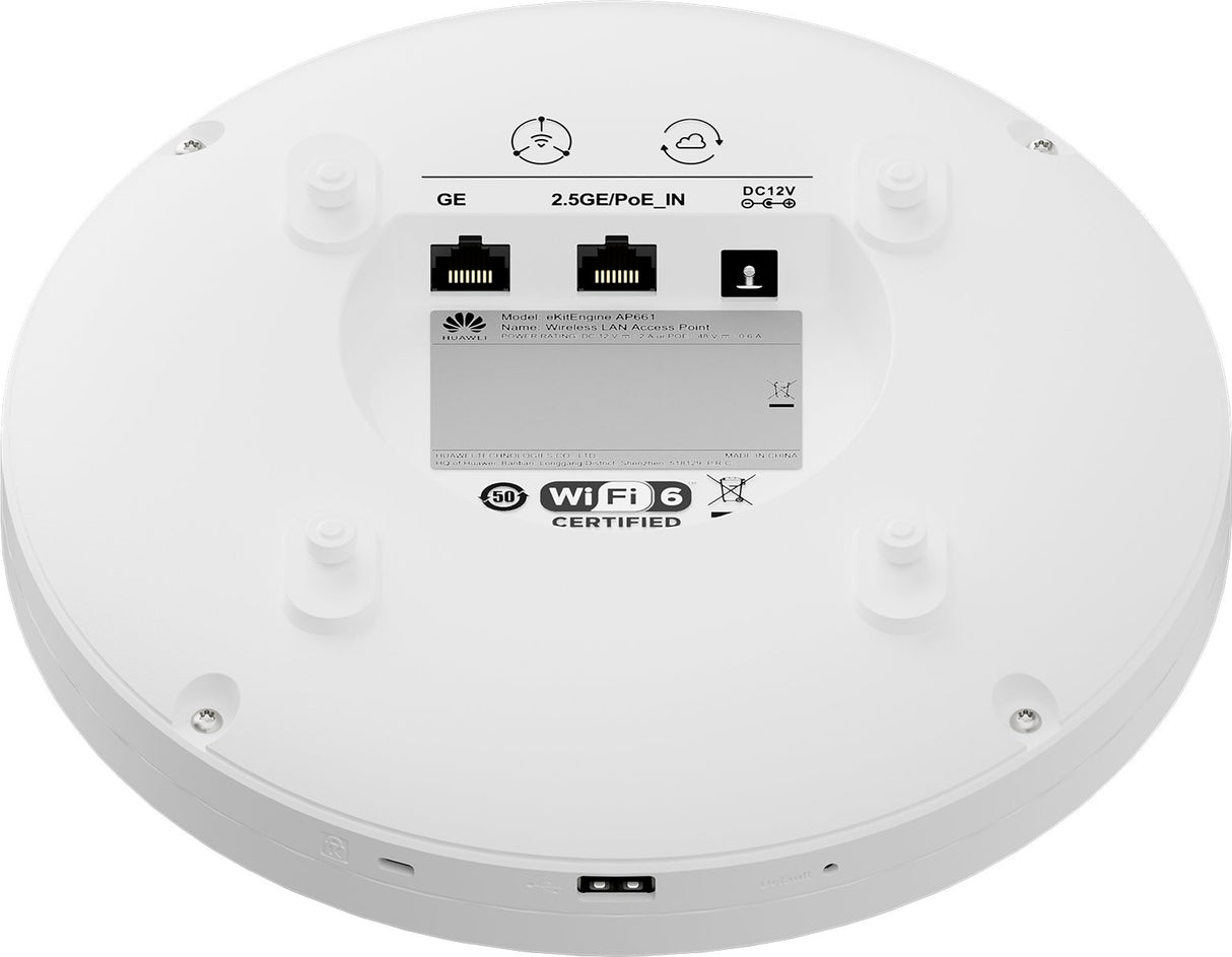EAN 6901443451272 - HUAWEI eKit AP600 Series AP661 6575 Mbit/s Blanco Energía sobre Ethernet (PoE) imagen 2