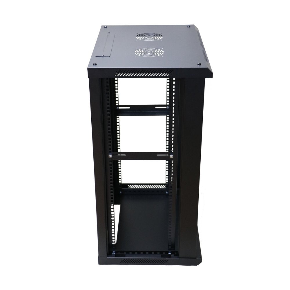 EAN 5903148914329 - Extralink szafa wisz 19\" 15U 450mm d szklane czarna Bastidor de pared imagen 4