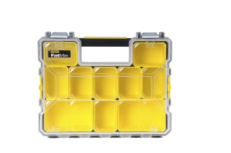 EAN 3253561975189 - Stanley 1-97-518 pieza pequeña y caja de herramientas Caja para piezas pequeñas Plástico Negro, Transpare imagen 4