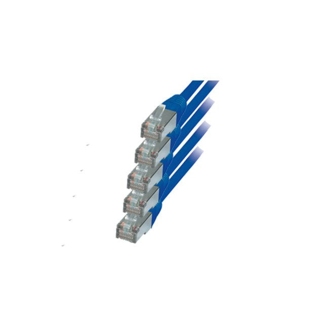 S-Conn Rj45-Rj45, M-M, 0.5m Cable De Red Azul 0,5 M Cat6 S/Ftp (S-Stp)