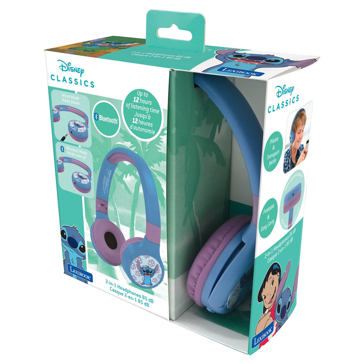 Auriculares Inalambricos Bluetooth Stitch Disney