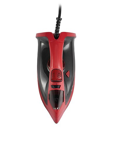EAN 5902934833837 - Mesko Home MS 5031 plancha Plancha a vapor Suela de cerámica 2400 W Rojo imagen 4