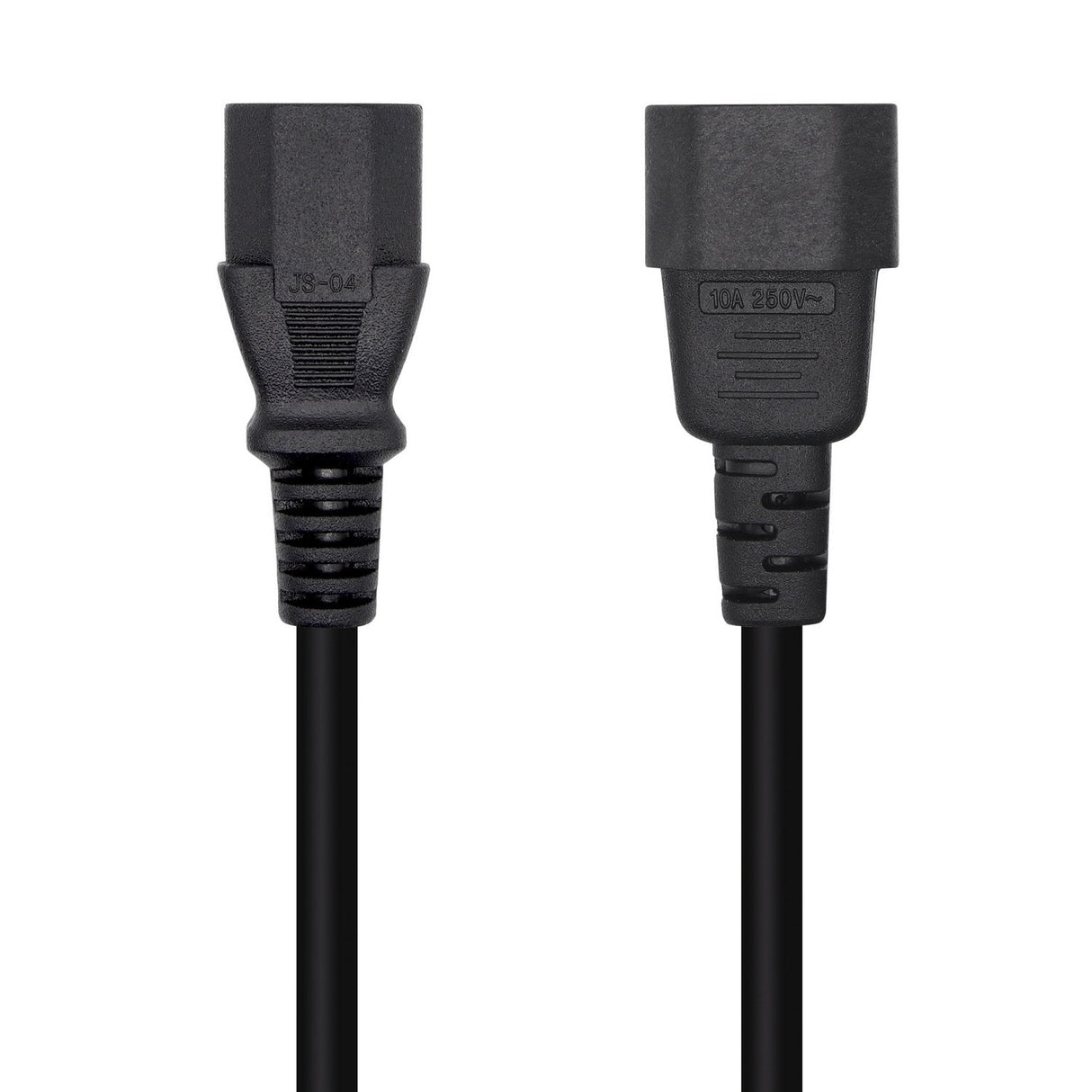 Aisens Cable Alimentacion Cpu - C13/H-C14/M - 3m - 100% Cobre Puro Awg18 - Negro