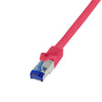 EAN 4052792056099 - LogiLink C6A084S cable de red Rojo 7,5 m Cat6a S/FTP (S-STP) imagen 1