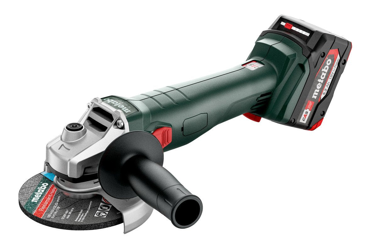 Amoladora Metabo W 18 L 9-125 Quick Angular 12,5 Cm 8500 Rpm 2,3 Kg