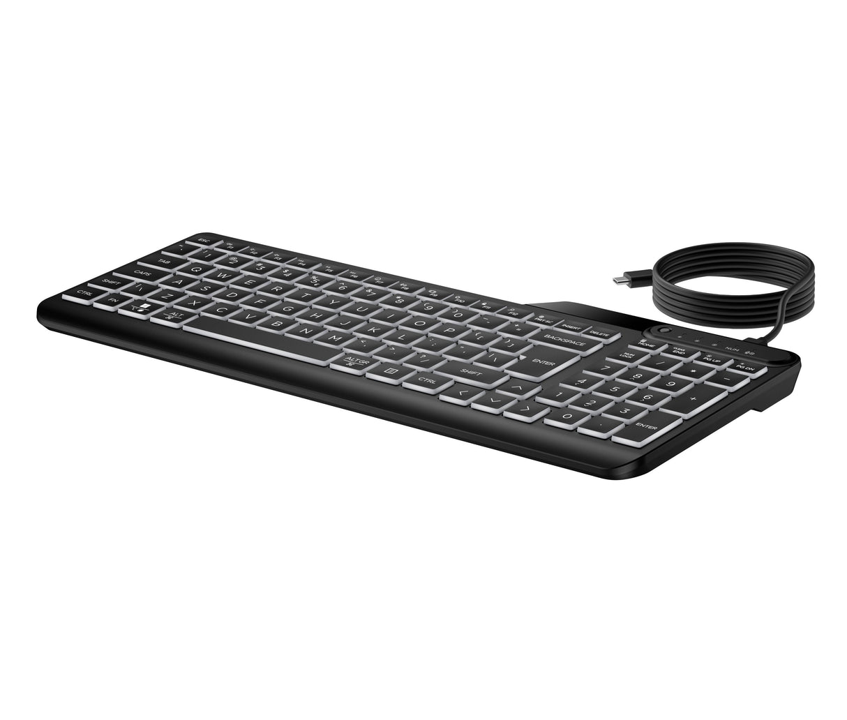 Hp 405 Multi-Device Backlit Wired Keyboard