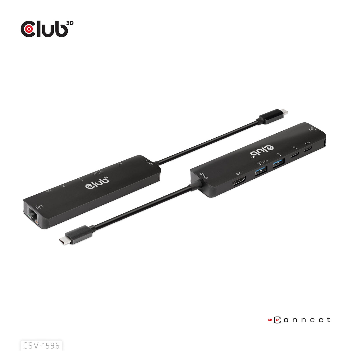 EAN 8719214472344 - CLUB3D CSV-1596 base para portátil y replicador de puertos USB 3.2 Gen 1 (3.1 Gen 1) Type-C Negro imagen 3