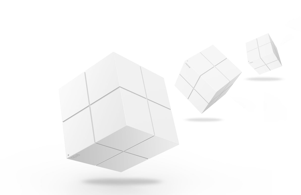 Sistema Mesh Wifi Tenda Mw6-Nova 3 Unidades Wifi A/Ac/B/G/N/ 600m2 2 Puertos Gigabit Gestión Por App