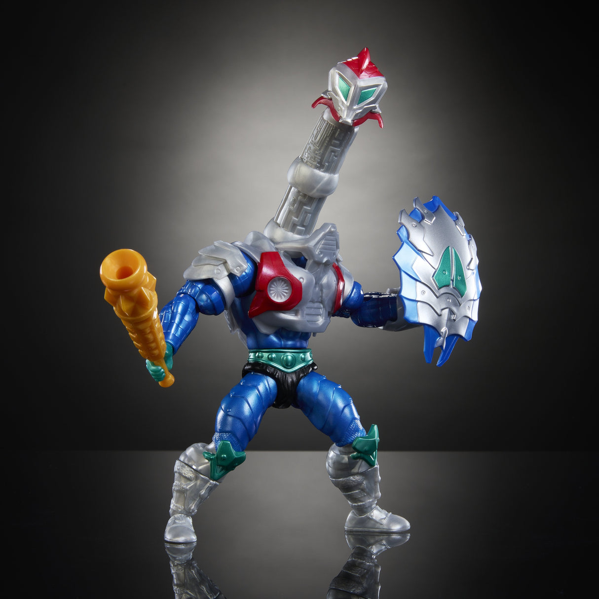 Figura De Juguete Mattel Masters Of The Universe Origins Turtles Of Grayskull Mekaneck Jbn00