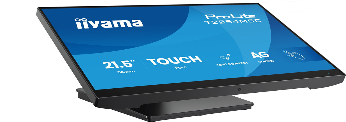 Iiyama 54.6cm 21,5" T2254msc-B2ag 16:9 M-Touch Hdmi+Dp+Usb