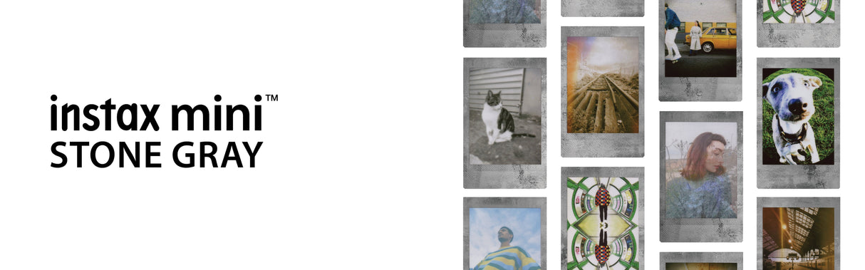 Fujifilm Instant Film Shot Stone Gray / Película Fotográfica Instantánea