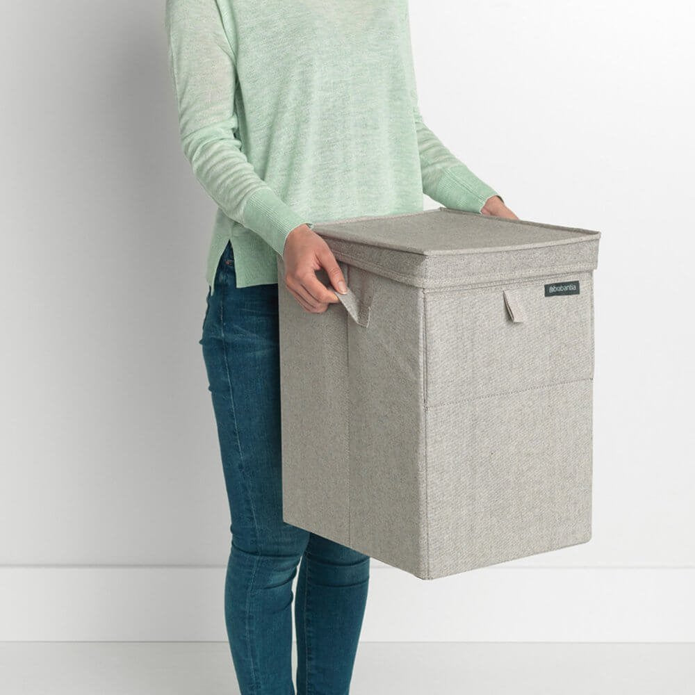 EAN 8710755120428 - Brabantia 120428 cesto para ropa 35 L Rectangular Gris imagen 5
