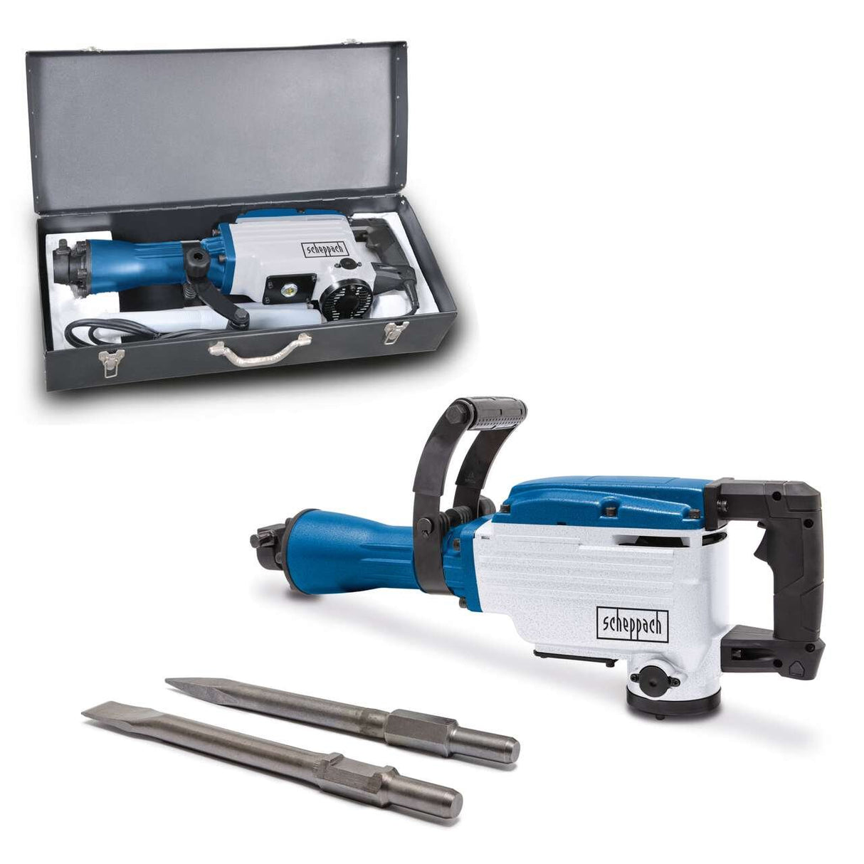 EAN 4046664043201 - Scheppach AB1700 Negro, Azul, Blanco 1700 W imagen 1