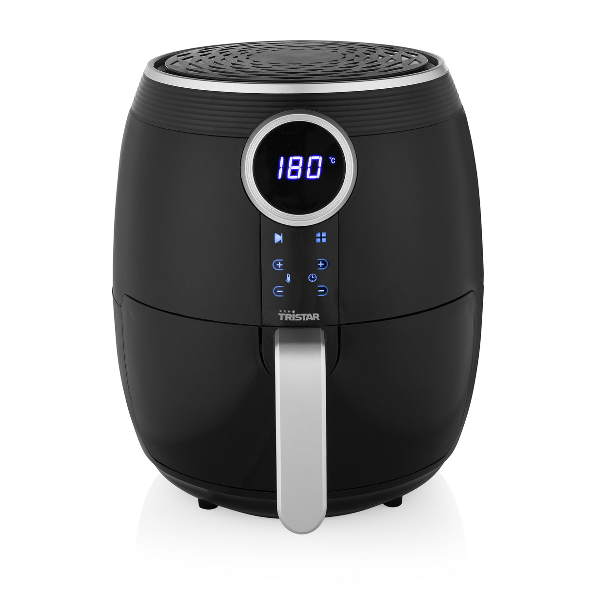 EAN 8713016097583 - Tristar FR-6956 freidora Sencillo 4,5 L Independiente 1500 W Freidora de aire caliente Negro, Plata imagen 4
