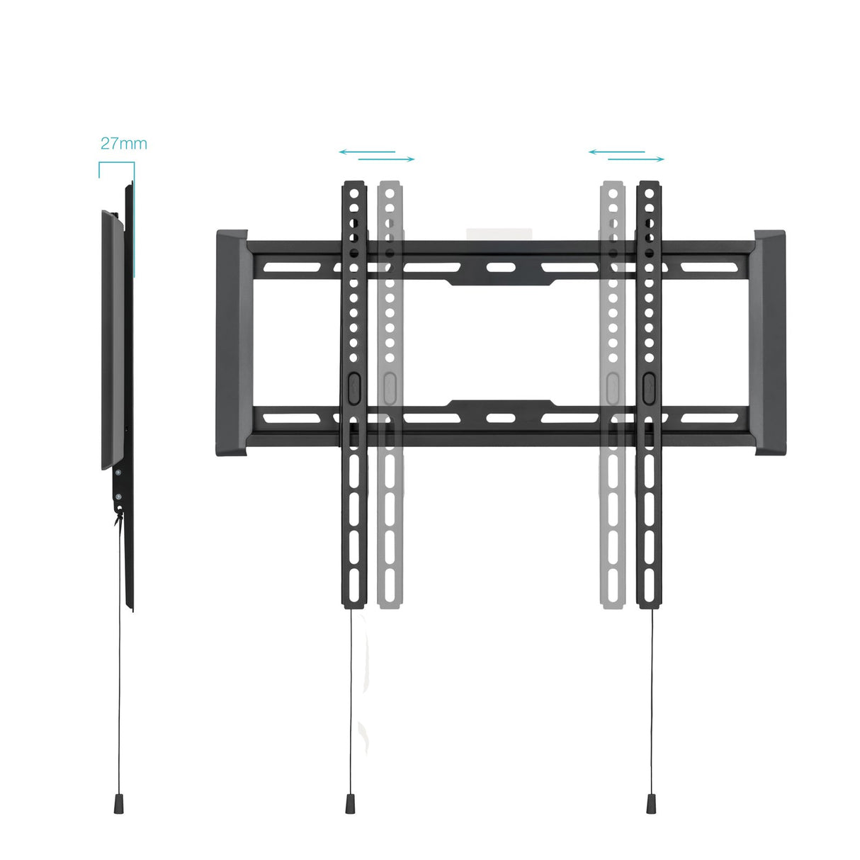 EAN 8433281017061 - TooQ LP1073F-B soporte para TV 177,8 cm (70") imagen 2