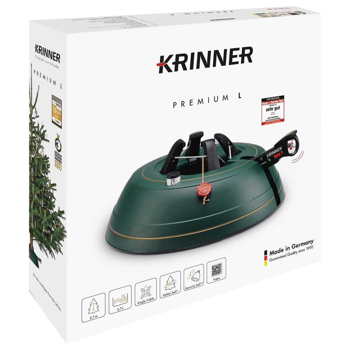 Krinner Premium L 2,7 M / 12 Cm / 3 L