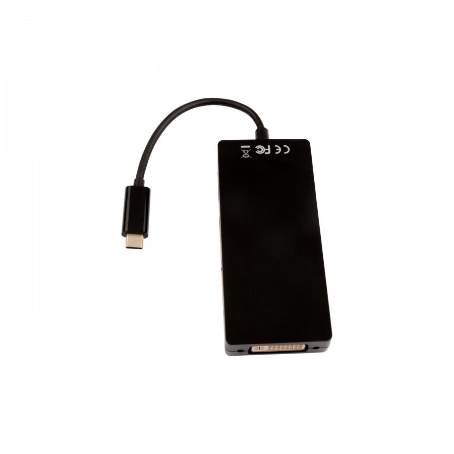 EAN 0662919108804 - V7 V7UC-DPHDVGADVI-BLK Adaptador gráfico USB 3840 x 2160 Pixeles Negro imagen 5