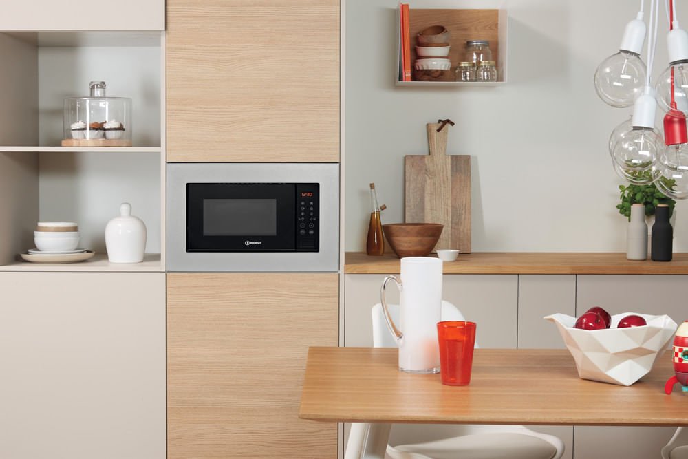 EAN 8050147591437 - Indesit MWI 120 GX Acero inoxidable Microondas con grill Integrado 20 L 800 W imagen 3