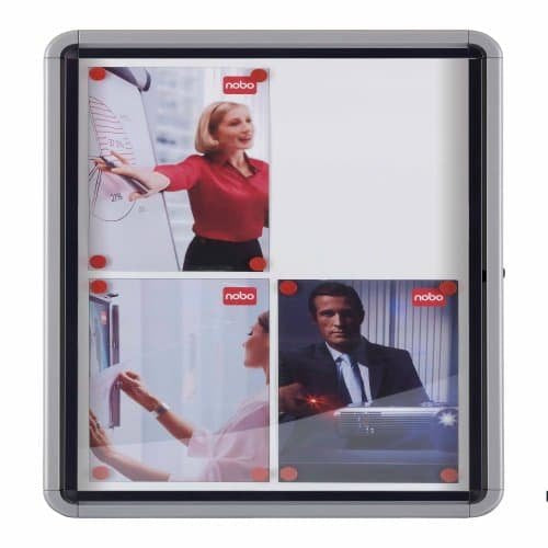 EAN 5028252064033 - Nobo 1902577 tablón para notas Interior Plata, Blanco Aluminio imagen 8