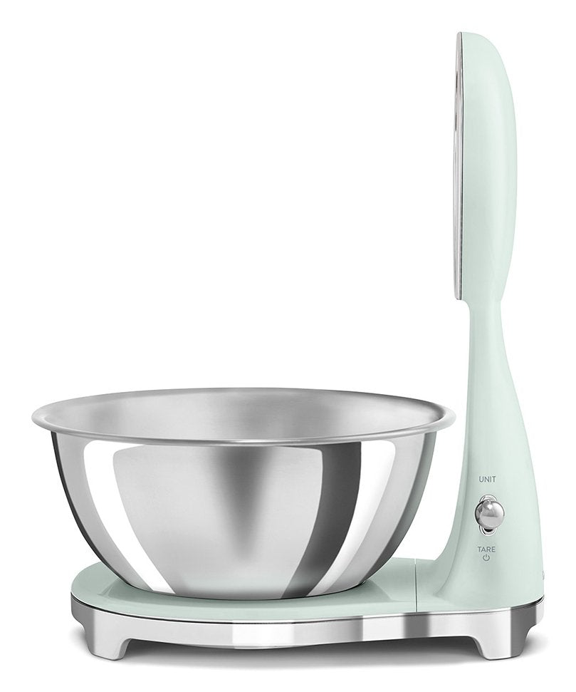 Báscula De Cocina Analógica Y Digital Smeg Verde Pastel Ksf01pgww