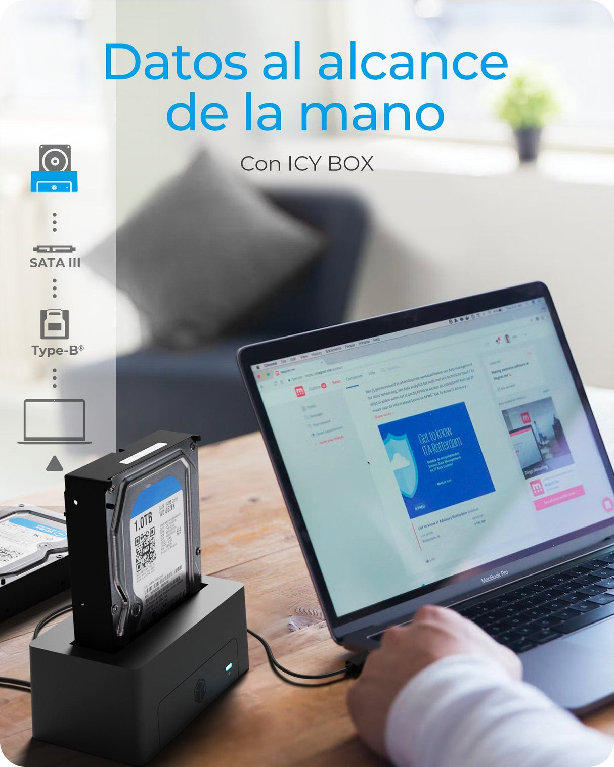 Dockingmation Icybox Usb3.2 Gen1 2 5" 3.5"Sata 6gbit S Retail