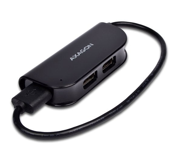 EAN 8595247902764 - Axagon HUE-X4B hub de interfaz USB 2.0 480 Mbit/s Negro imagen 4