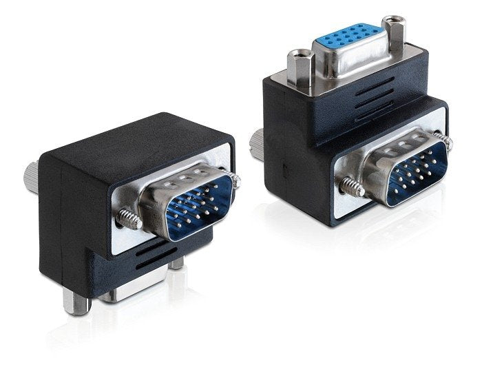 EAN 4043619652471 - DeLOCK 65247 cambiador de género para cable VGA (D-Sub) Negro imagen 2