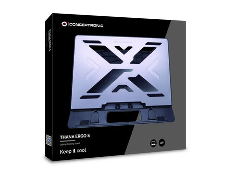 EAN 4015867222447 - Conceptronic THANA ERGO S, Laptop Cooling Stand Soporte para ordenador portátil Gris 39,6 cm (15.6") imagen 3