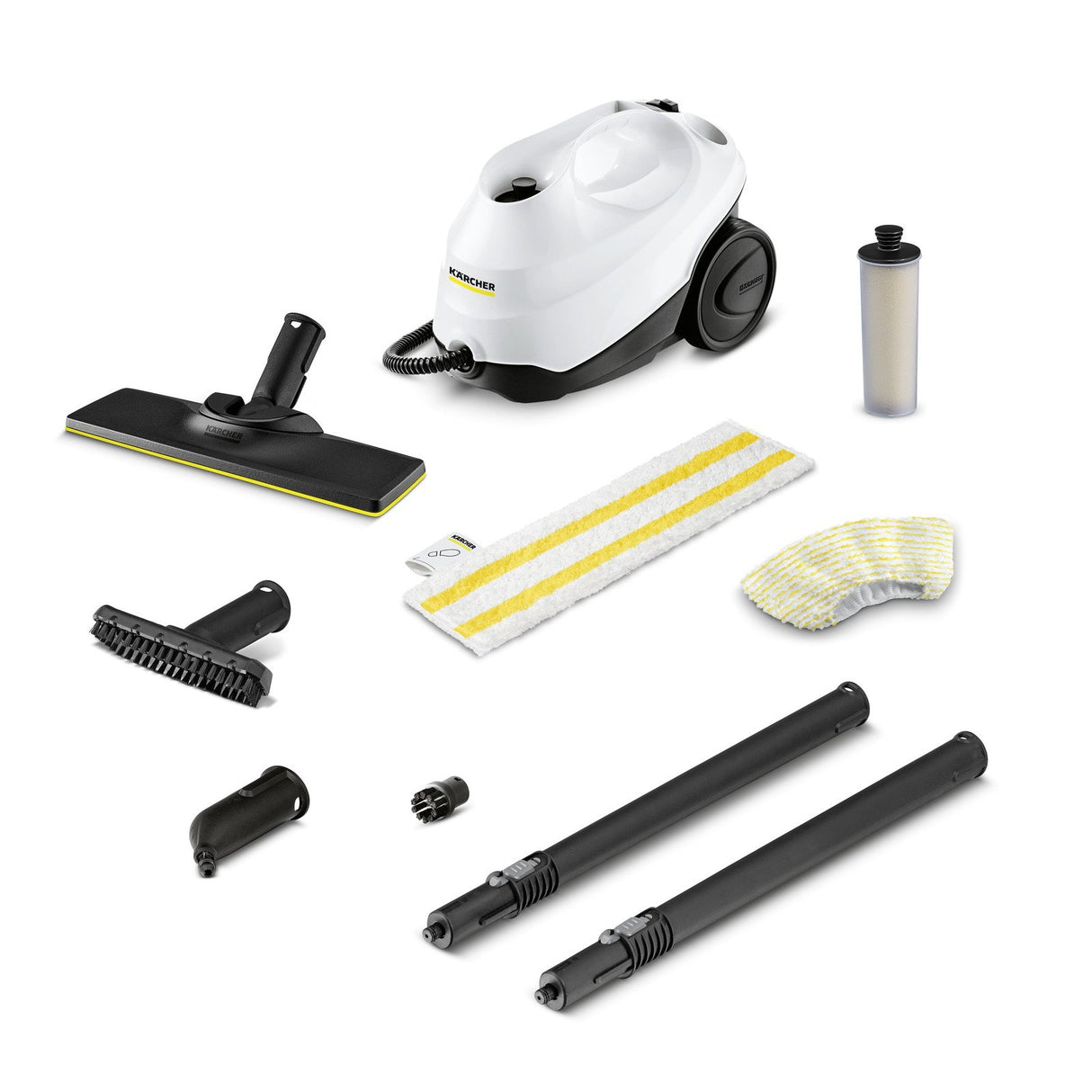 EAN 4054278975139 - Kärcher SC 3 EasyFix Limpiador a vapor de cilindro 1 L 1900 W Negro, Blanco imagen 1