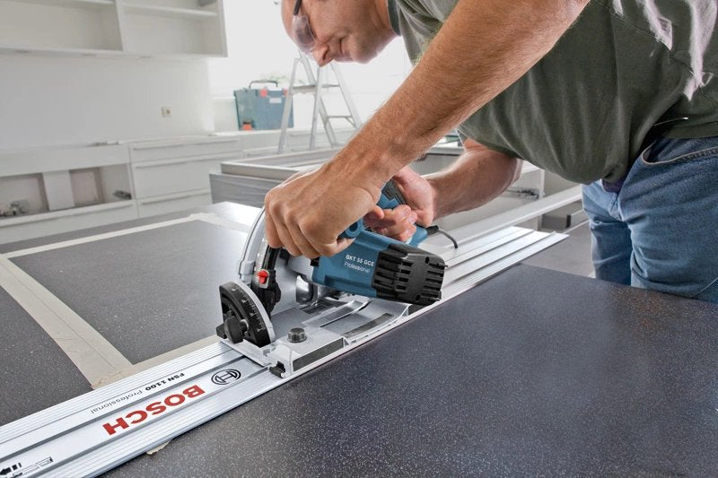 EAN 4059952639239 - Bosch GKT 55 GCE + FSN 1400 PROFESSIONAL 16,5 cm Negro, Azul, Plata 6250 RPM 1400 W imagen 5