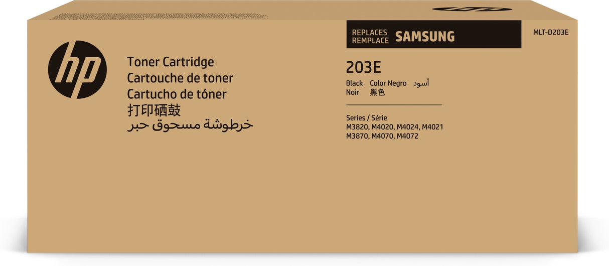 Original Toner Negro - Mlt-D203e/Els - Samsung Proxpress Sl M3820/3870/4070 10.000 Paginas