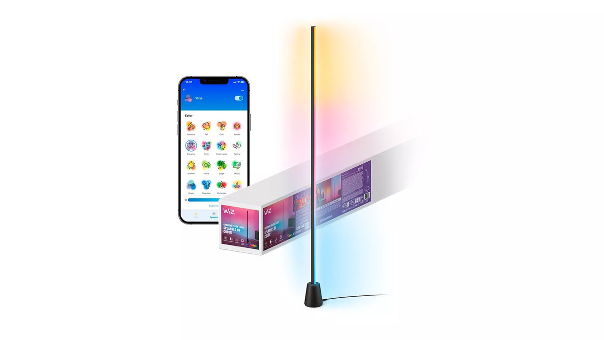 EAN 8719514865273 - WiZ 8719514865273 iluminación inteligente Lámpara de pie inteligente Wi-Fi/Bluetooth 9,7 W imagen 7